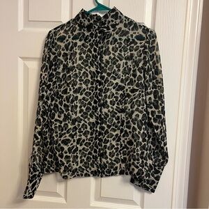 Leopard Print Newport News Top